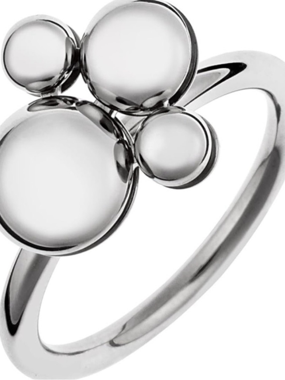 Calvin Klein Metallic Cluster Fidget Ring